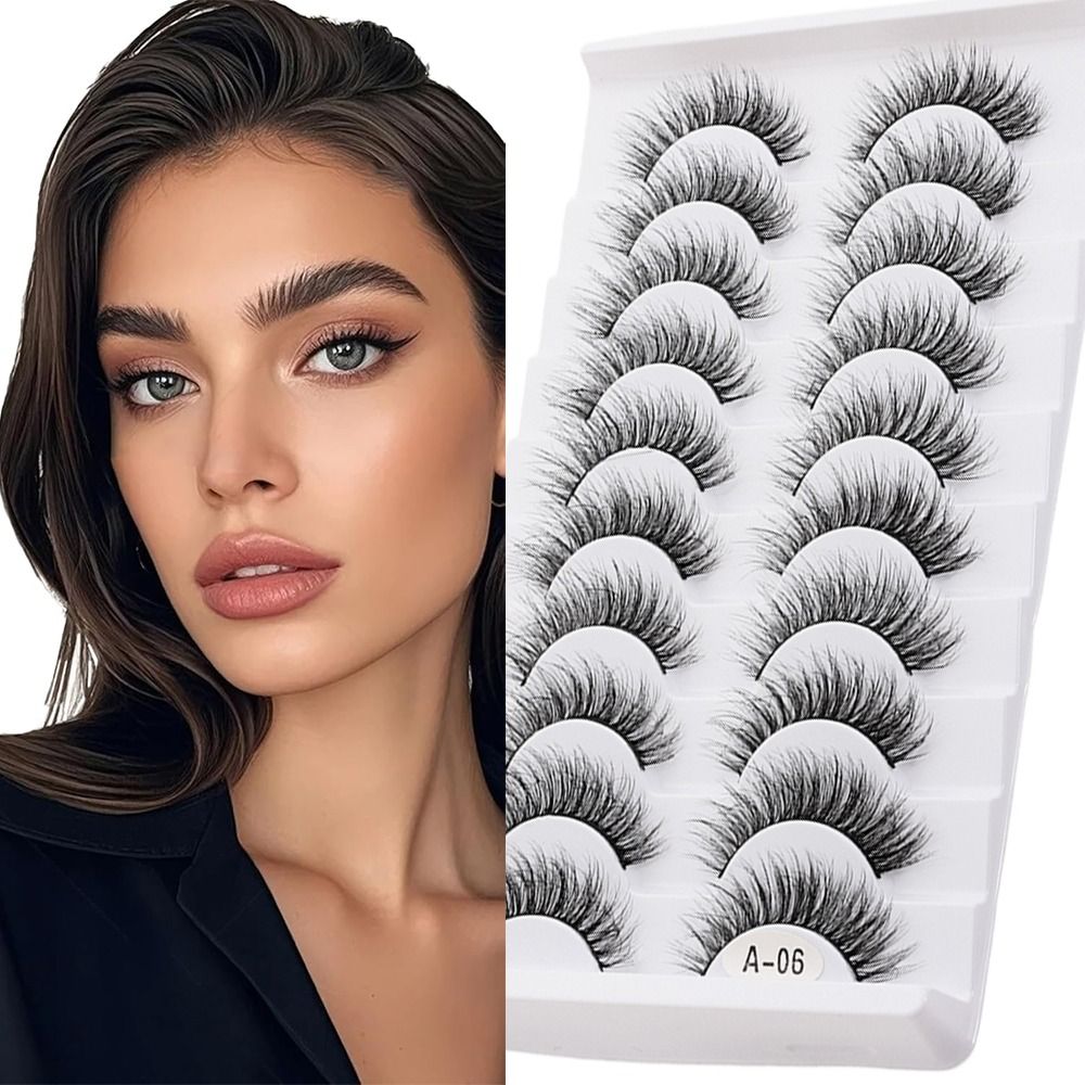 Beauty Full Makeup - Sztuczne rzęsy 3D do makijażu, puszyste,