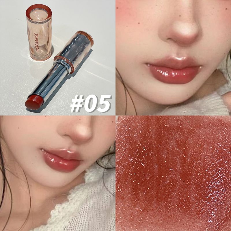 Beauty Makeup Website - HERORANGE delikatna i piękna, lustrzana pomadka