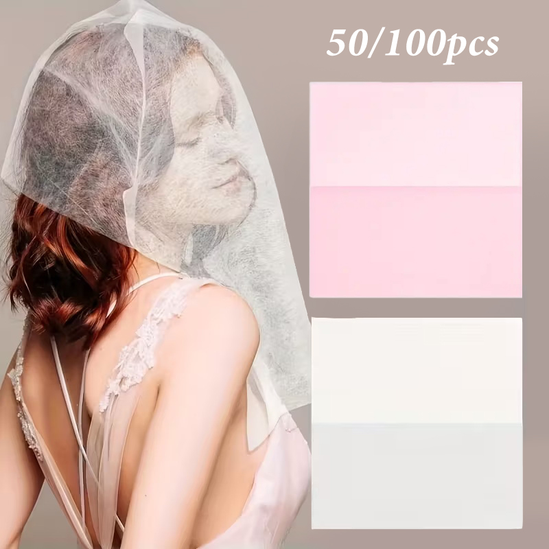 Beauty Makeup Bridal - 【xxx】50/100 szt. Jednorazowe osłonki na twarz