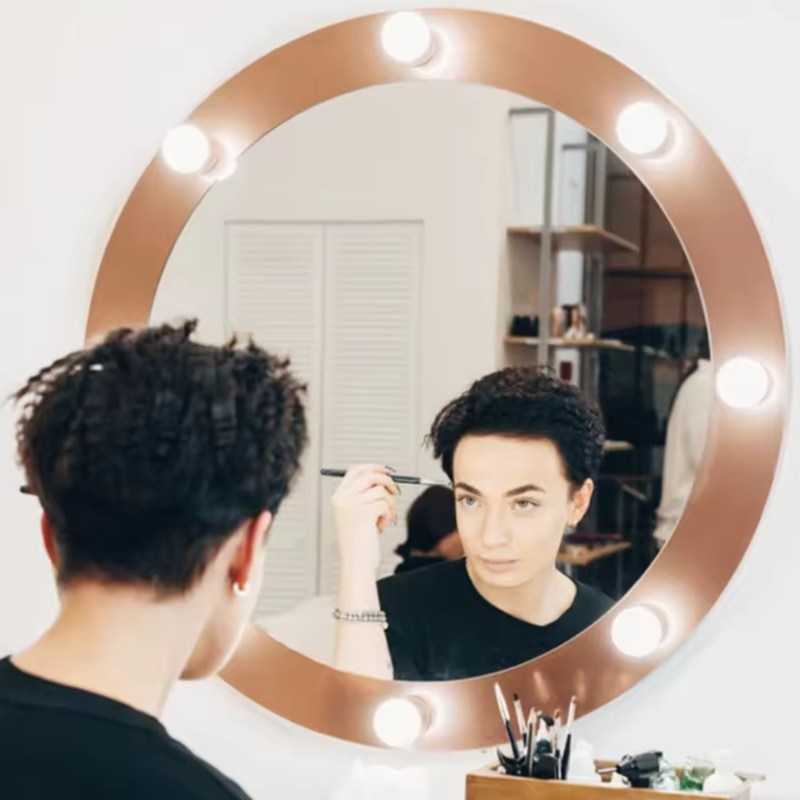 Beauty No Makeup - Żarówki LED do makijażu, regulowane, USB