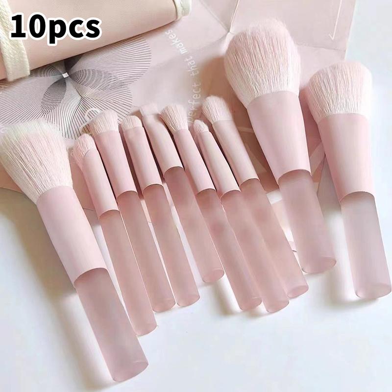 Beauty Makeup Events - 10 szt. Syntetycznych pędzli do makijażu
