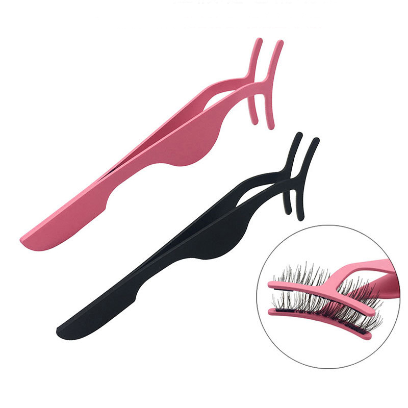 Beauty Makeup Tools Use - 2 szt. Pęseta do sztucznych rzęs
