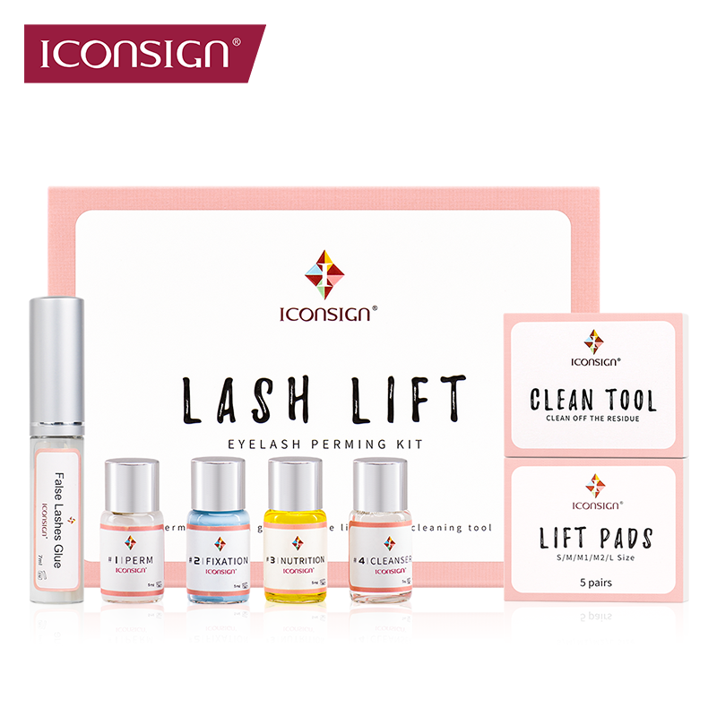 Beauty Full Makeup - ICONSIGN Zestaw do liftingu rzęs Keratyna