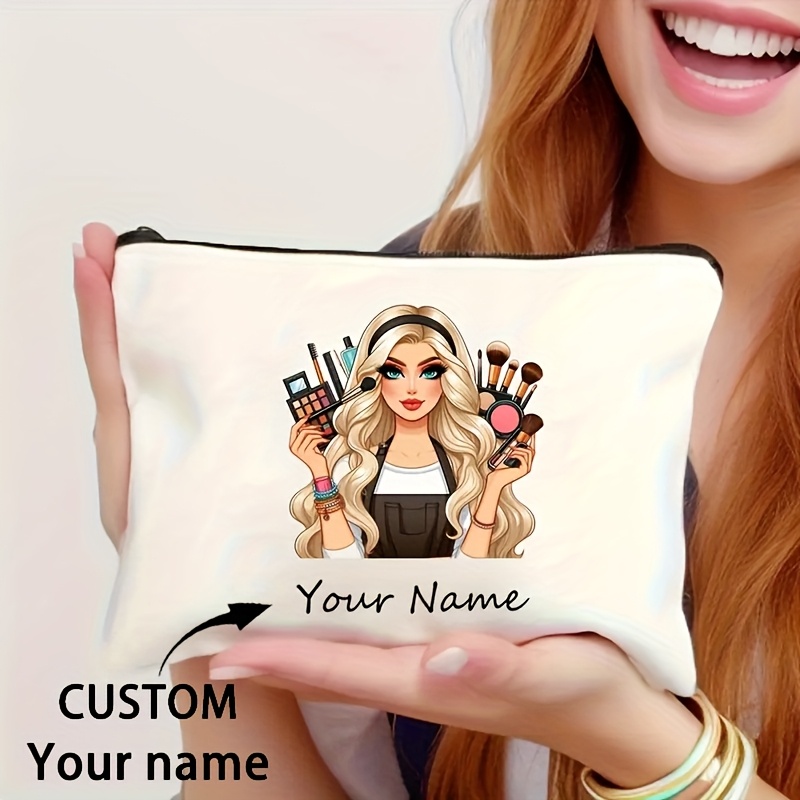 Beauty Makeup Names - 1-3 szt. Personalizowana kosmetyczka z imieniem
