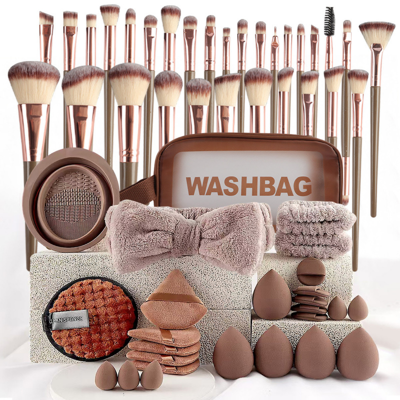 Beauty Full Makeup - 40-częściowy zestaw narzędzi do makijażu, zestaw