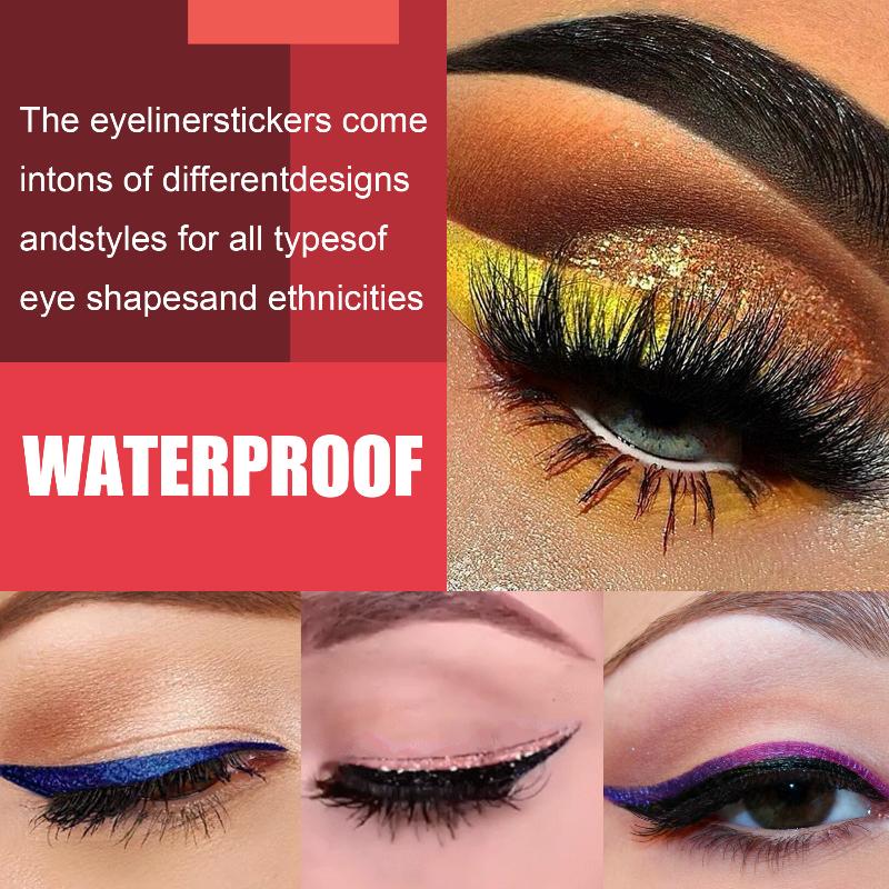 Beauty Makeup Looks - Zestaw sztucznych rzęs i naklejek do