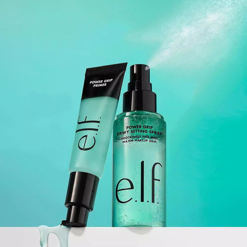 Beauty Full Makeup - Elf Makeup Power Grip Dewy Setting