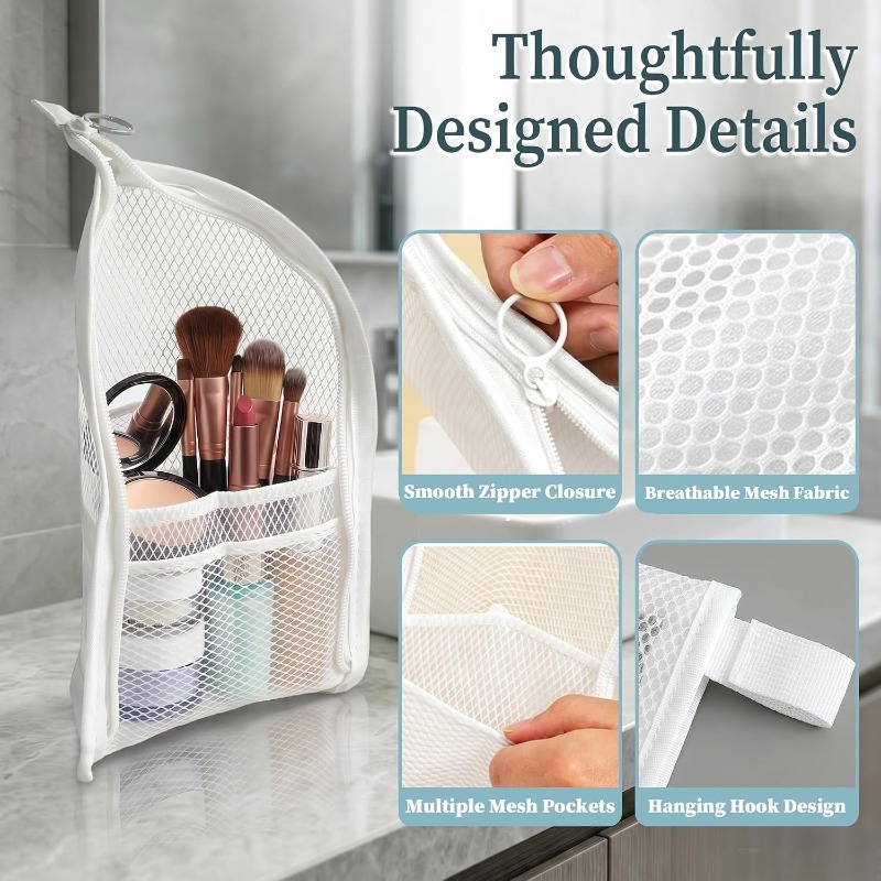 Siatkowa kosmetyczka oddychają – Makeup Organizer recenzja i cena