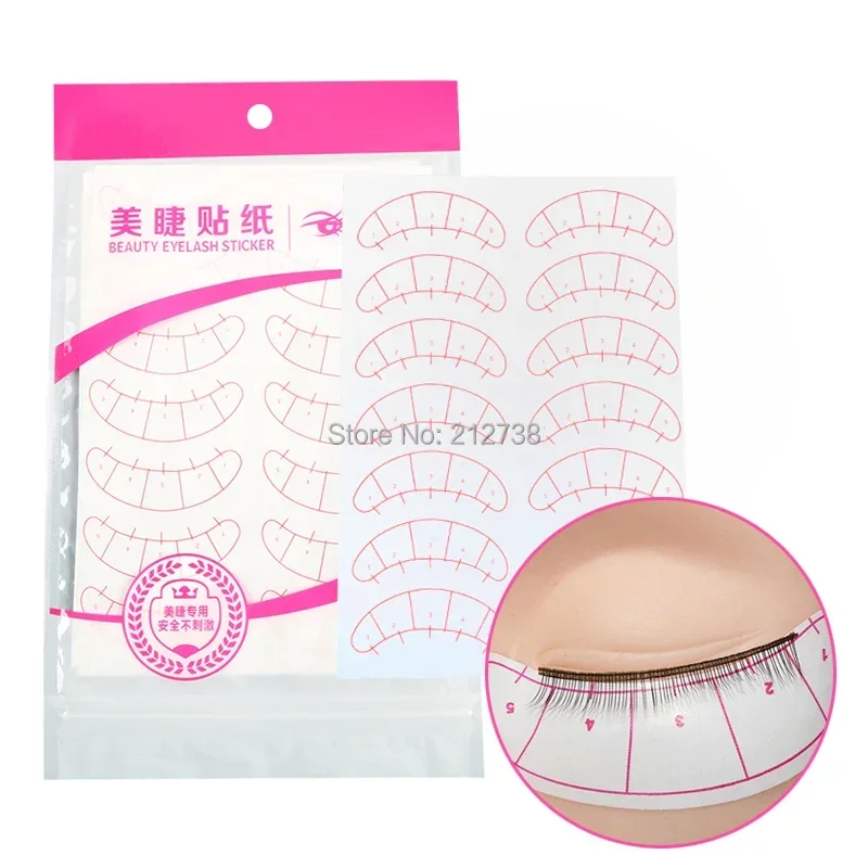 140 szt. Rzęsy pod płatki pod  – Beauty Makeup Tools Use recenzja i cena