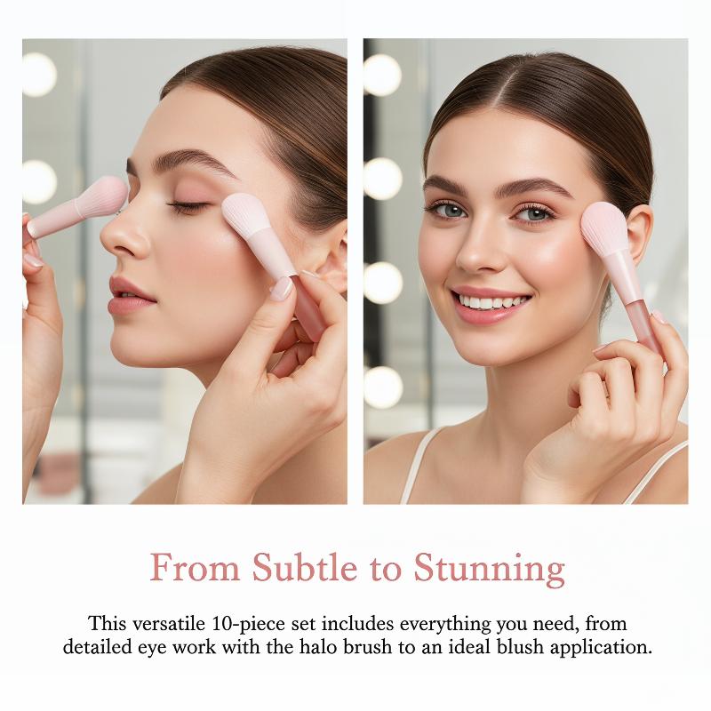 10 szt. Syntetycznych pędzli d – Beauty Makeup Events recenzja i cena