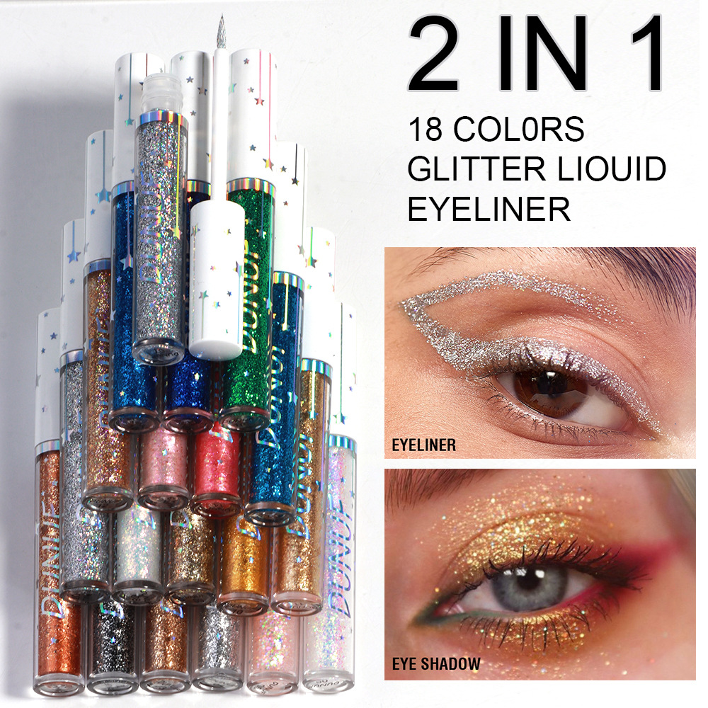 Zestaw 6 szt. brokatowych eyel – Beauty Makeup Events recenzja i cena