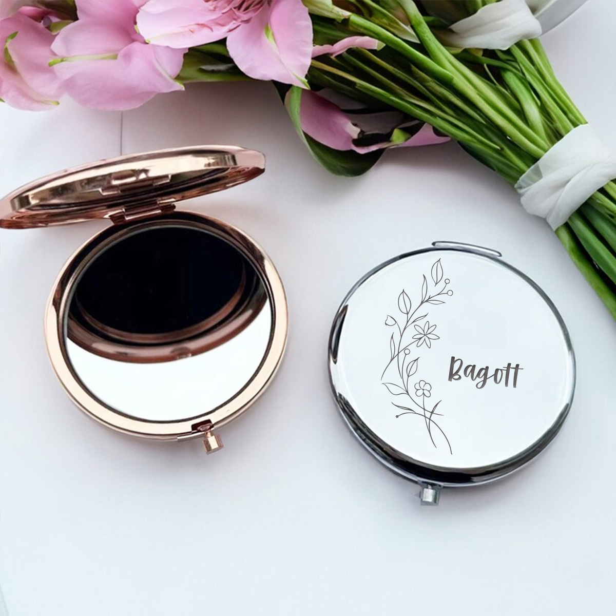 1 szt. Zabawne, piękne lusterk – Beauty Makeup Names recenzja i cena