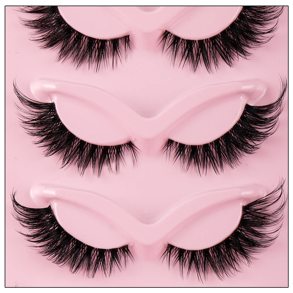 Sztuczne rzęsy Cat Eye 5 par 3 – Beauty Makeup Looks recenzja i cena