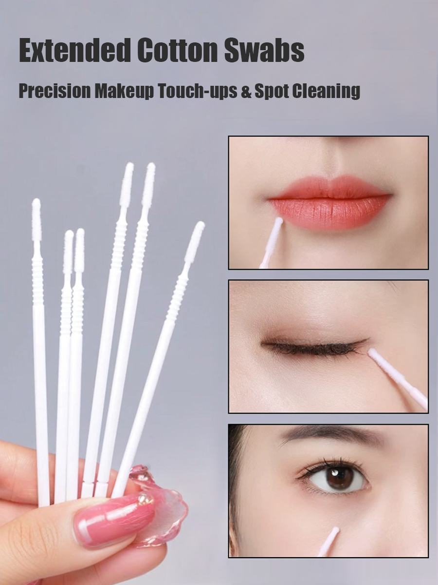 Jednorazowe długie waciki kosm – Beauty Makeup Tools recenzja i cena