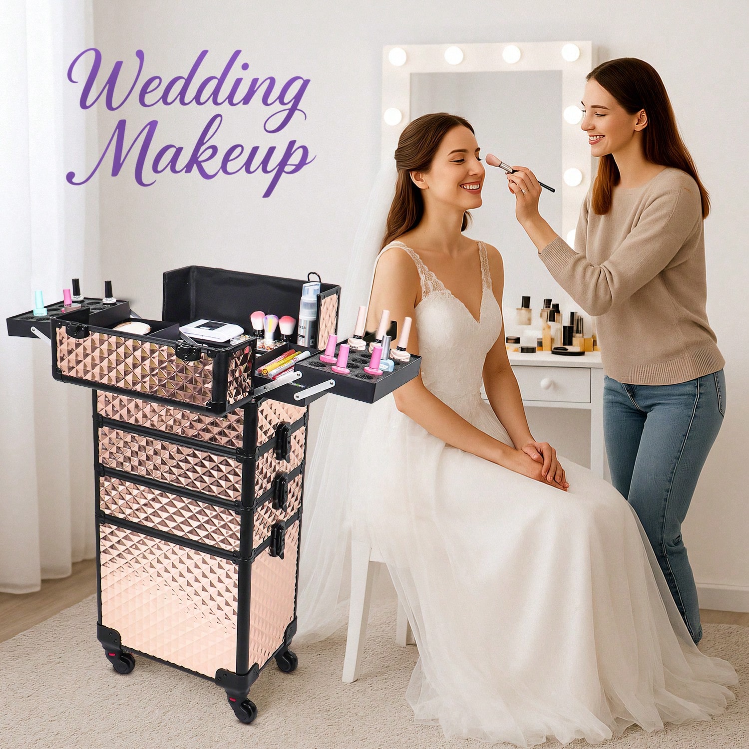 Profesjonalny kuferek na kółka – Makeup Organizer recenzja i cena