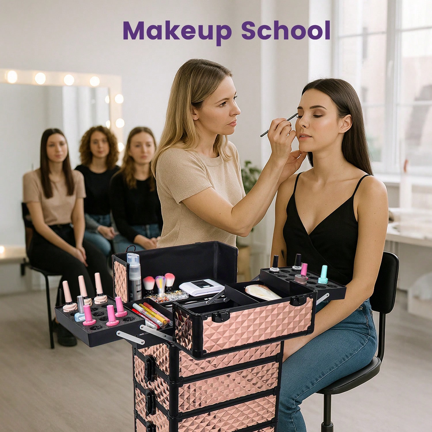 Profesjonalny kuferek na kółka – Makeup Organizer recenzja i cena