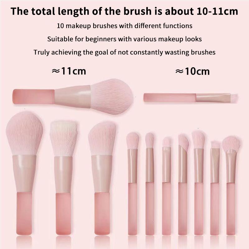 10 szt. Syntetycznych pędzli d – Beauty Makeup Events recenzja i cena