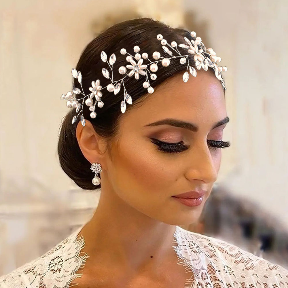 DZ187 ślubna opaska na włosy w – Beauty Makeup Bridal recenzja i cena