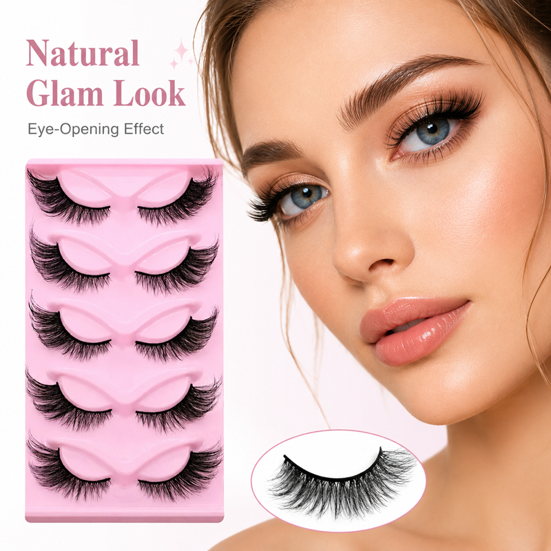 5 Par 2 Stylów Sztucznych Rzęs – Beauty Makeup Looks recenzja i cena