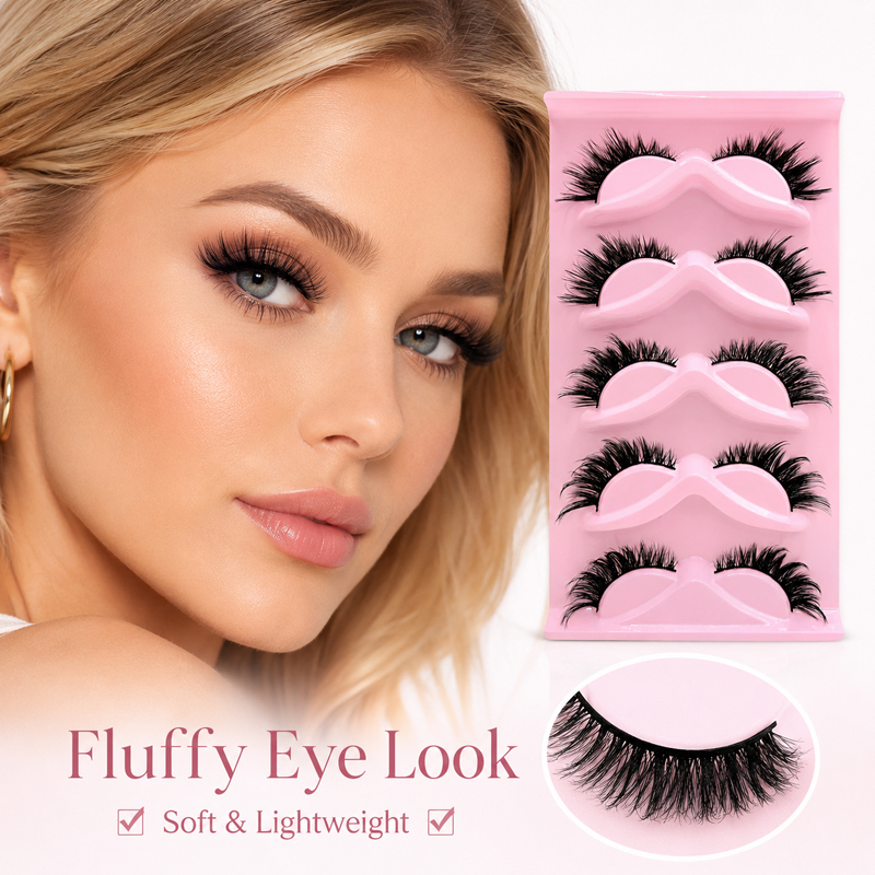 5 Par 2 Stylów Sztucznych Rzęs – Beauty Makeup Looks recenzja i cena