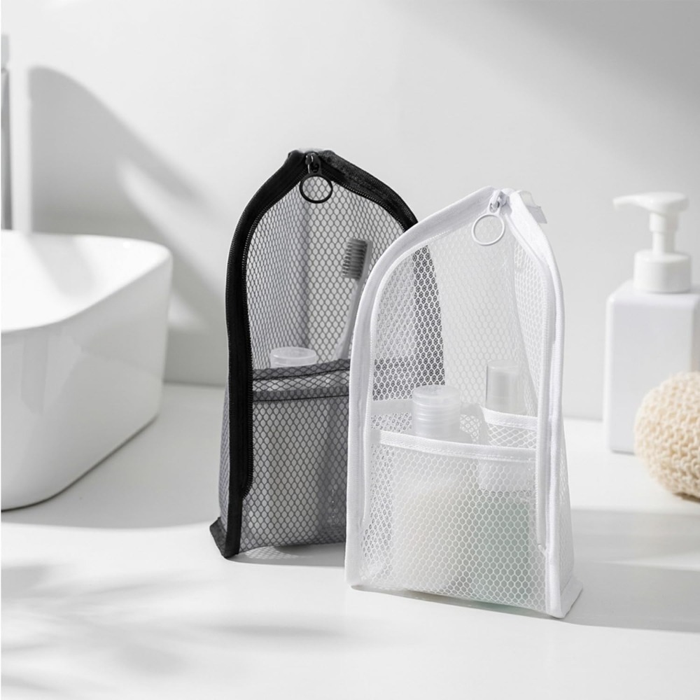 Siatkowa kosmetyczka oddychają – Makeup Organizer recenzja i cena