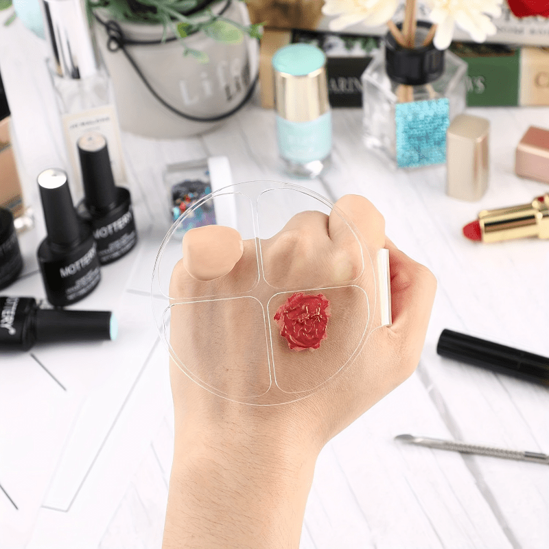 Akrylowa okrągła paleta do mie – Beauty Makeup Tools recenzja i cena
