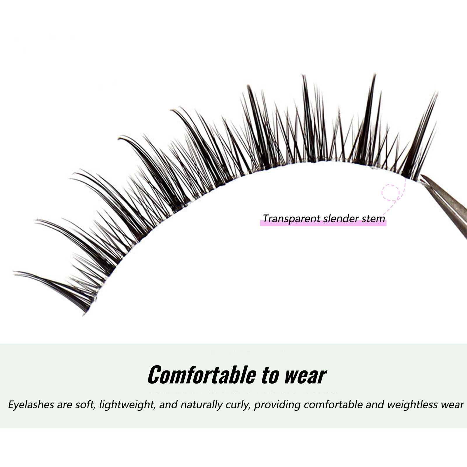 Rzęsy delikatne rzęsy 6-12mm w – Beauty Makeup Looks recenzja i cena