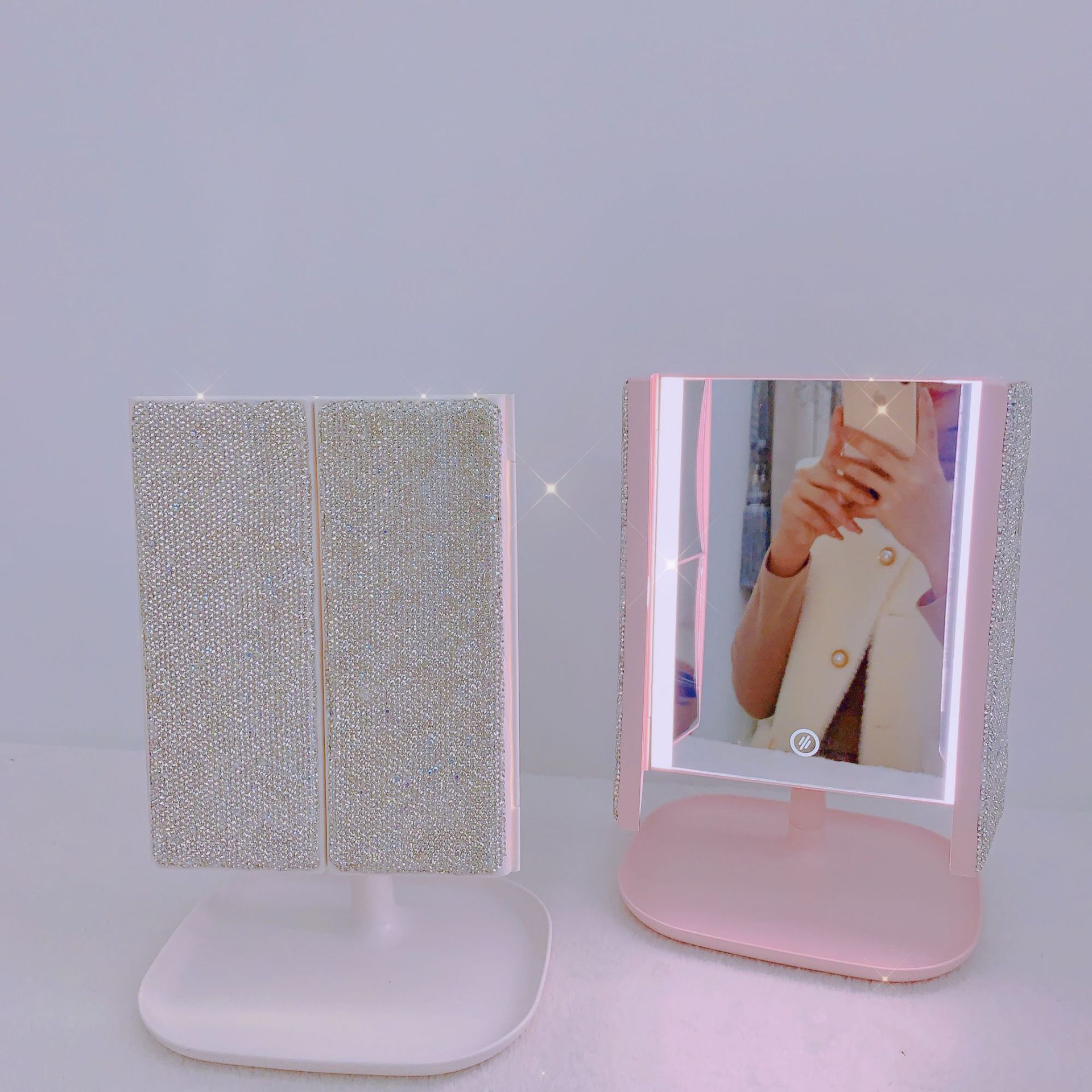 Trifold LED lusterko do makija – Beauty Forever Makeup recenzja i cena
